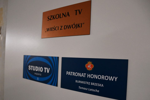 Szkolna TV w ZS-P Brzesko