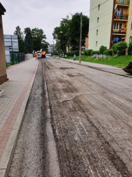 Nowy asfalt na Ogrodowej