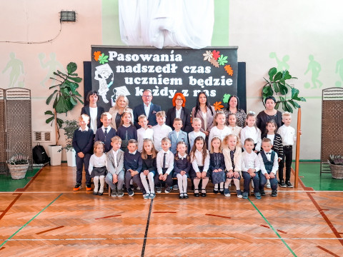 Ślubowanie pierwszaków w brzeskiej „Dwójce”