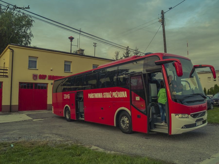 Mali strażacy na wycieczce