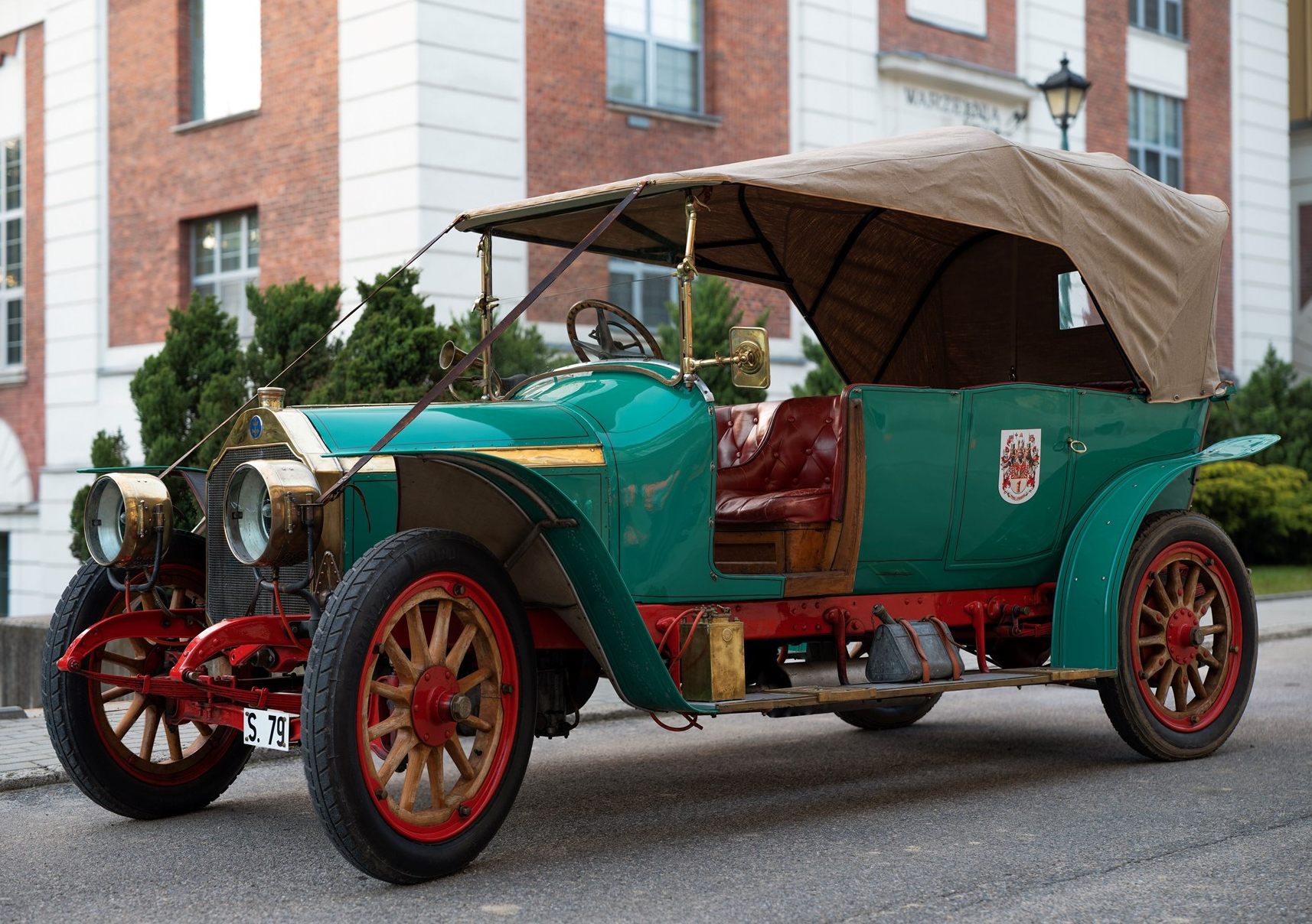 Historyczny pojazd znów w Brzesku