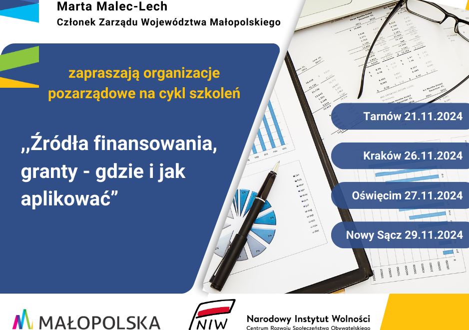 BEZPŁATNE szkolenia informacyjno-edukacyjne dla NGO