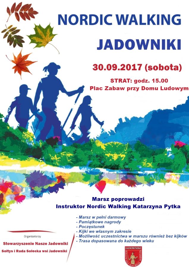 Nordic walking w Jadownikach