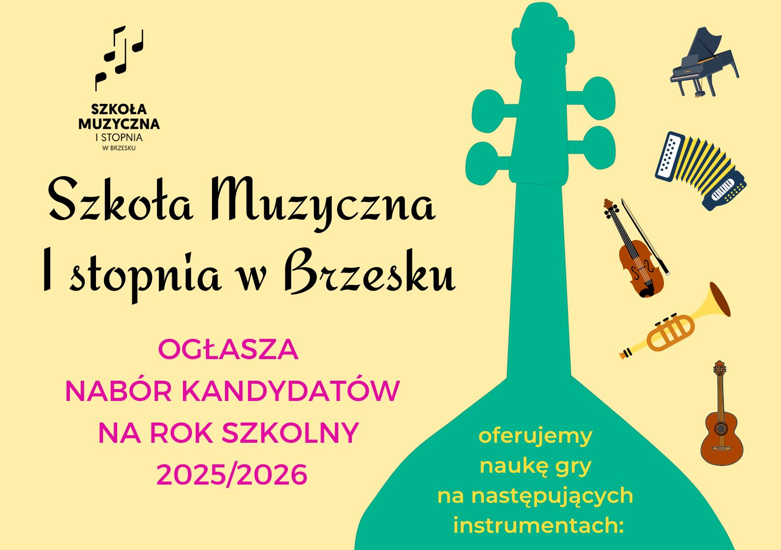Rekrutacja do Szkoły Muzycznej