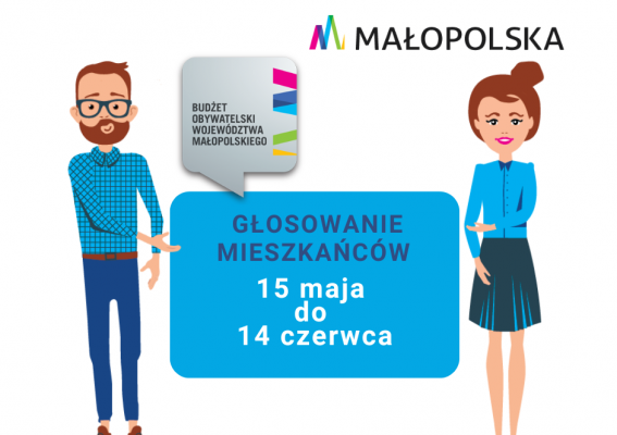Budżet Obywatelski Województwa Małopolskiego - głosowanie rozpoczęte