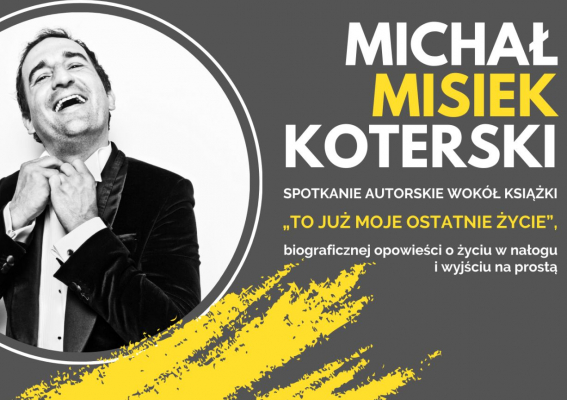 Spotkanie autorskie z Michałem Koterskim