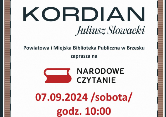 Narodowe czytanie Kordiana