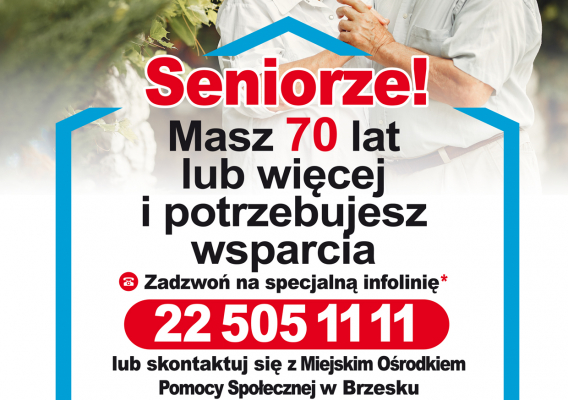 Gmina Brzesko nadal wspiera Seniorów