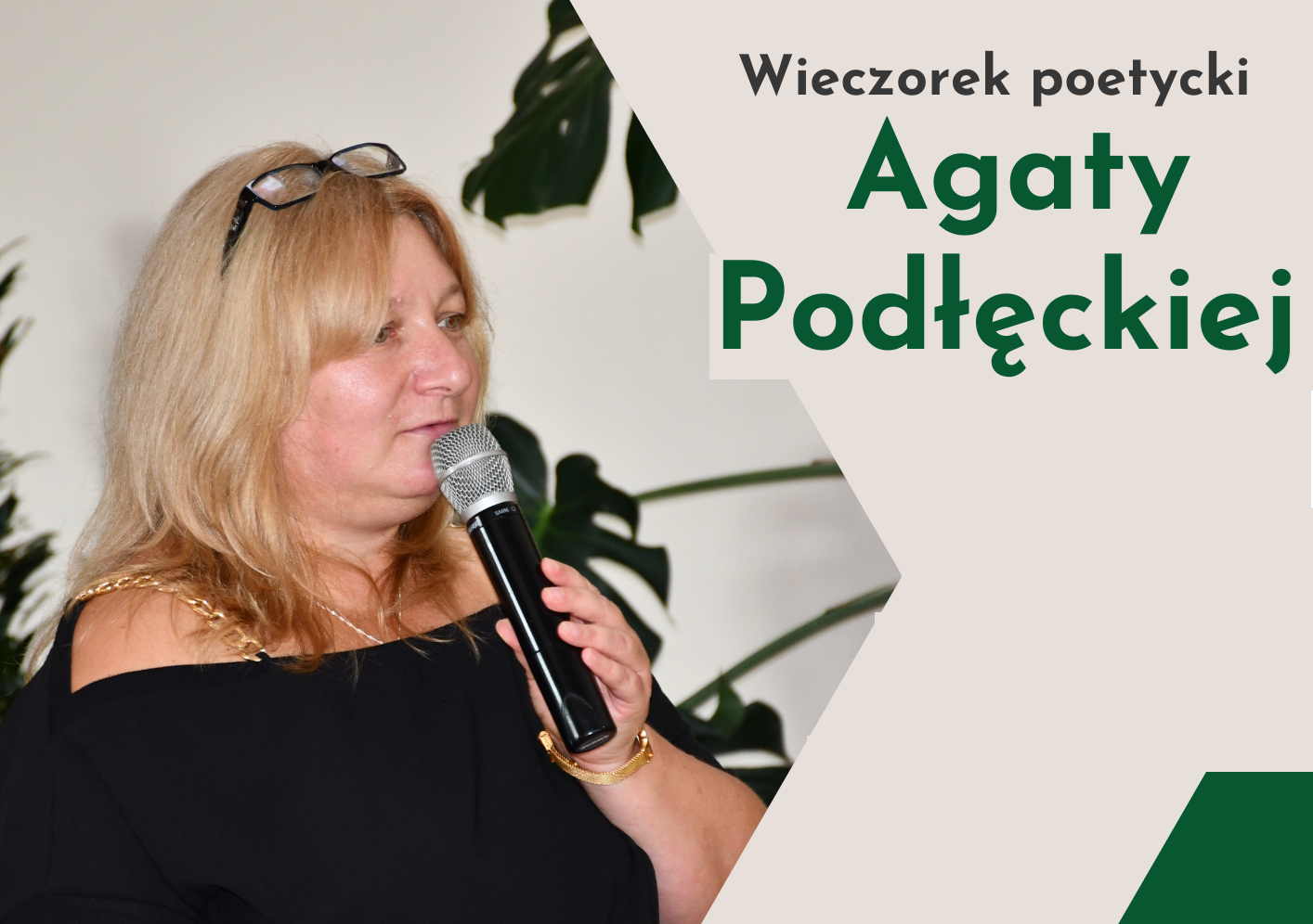 Wieczorek poetycki Agaty Podłęckiej